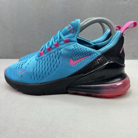 Womens 7 / 5.5Y Nike Air Max 270 Shoes 'South Beach' Athletic Running Sneakers - Picture 3 of 8